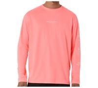 Asics - Fujitrail Logo L/S Top - T-shirt de running - XXL - sun coral