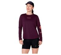 Asics Fujitrail Logo Long Sleeve T-shirt Violet L Femme
