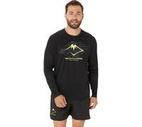 Asics Fujitrail Logo Long Sleeve Top Homme Noir - Maillots de running hommes XL