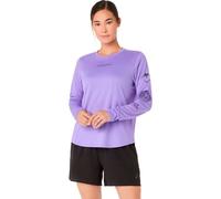 Asics Top manches longues Fujitrail Logo Ls Femme Violet Taille S Modèle 2026