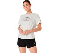Asics Maillot de course Fujitrail Femmes Beige Taille L