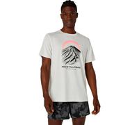 ASICS Fujitrail Logo Maillot de course Hommes - crème, Taille XXL