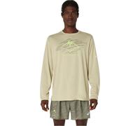 ASICS Fujitrail Logo Maillot De Course Hommes - Vert, Taille L