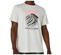 Asics - Fujitrail Logo S/S Top - T-shirt de running - XXL - cream