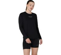 ASICS Fujitrail Logo Ls Top Performance Black femmes size XS
