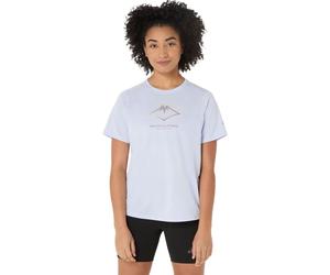 ASICS Fujitrail Logo Ss Top - Femme - Bleu - taille S- modèle 2025