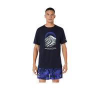 ASICS Fujitrail Logo Ss Top Midnight / Cobalt Burst / Cool Grey hommes size M