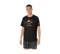Asics Fujitrail Logo Short Sleeve T-shirt Noir 2XL Homme