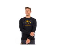 ASICS Fujitrail Logo Ls Top Performance Black hommes size XL