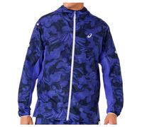 Asics - Fujitrail Packable Jacket - Veste de running - L - cobalt burst / indigo blue / cream