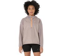 ASICS Fujitrail Packable Windbreaker Rainstorm Grey femmes size XL