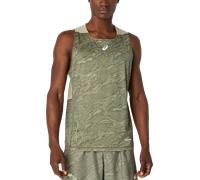 ASICS FUJITRAIL SINGLET Débardeurs L Vert