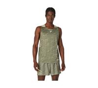 ASICS Fujitrail Singlet Mantle Green / Khaki hommes size XS