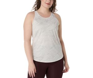 ASICS FUJITRAIL TANK Débardeurs M Argent