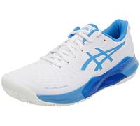 ASICS Femme Gel-Challenger 14 Clay Sneaker, CÔTE Blanche/Bleue, 37.5 EU