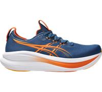 ASICS Chaussure de running Gel-Nimbus 28 sans stabilisateurs Hommes Bleu/Orange Taille 43,5