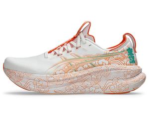 ASICS Gel - Nimbus 28 Tokyo White / Apricot Crush unisex size 45