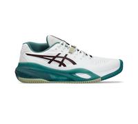 Chaussures Homme Asics Gel Resolution X Wh/Dk Aubergine - TERRE BATTUE