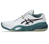 Asics Chaussures homme Gel-Resolution X Terre battue Blanc / Aubergine foncé Taille 42,5