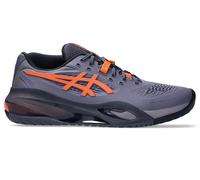 ASICS Homme Gel-Resolution X Sneaker, Violet GRISÂTRE/Orange Nova, 42 EU