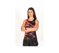 Asics Graphic W vêtement running femme déstockage Graphic W L Noir