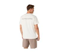 ASICS Heritage Heavy Cotton Graphic Tee Cream unisex size XL