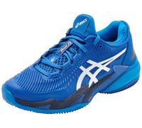 ASICS Homme Court FF 3 Clay Novak Sneaker, Thon Bleu/Argent Pur, 39.5 EU