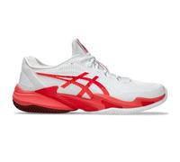 Asics Homme Court FF 3 Clay Novak, White Electric Red, 44.5 EU