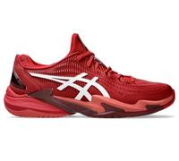 ASICS Homme Court FF 3 Novak Sneaker, Canneberge/Blanc, 45 EU
