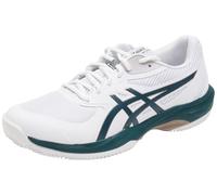 ASICS Homme Game FF Clay Sneaker, Blanc/Vert Saxon, 49 EU