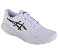 ASICS Homme Gel-Challenger 14 Clay Sneaker, Blanc/Noir, 44 EU