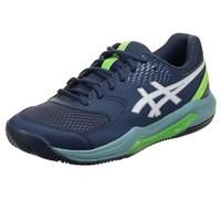 ASICS Homme Gel-Dedicate 8 Padel Sneaker, Bleu Tonnerre/Blanc, 42.5 EU