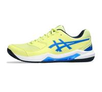 ASICS Homme Gel-Dedicate 8 Padel Sneaker, Glow Yellow/Illusion Blue, 39 EU