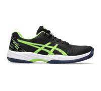 ASICS Homme Gel-Game 9 Padel Sneaker, Black/Electric Lime, 44.5 EU