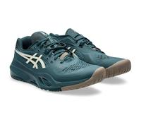 ASICS Homme Gel-Resolution X Sneaker, Vert Saxon/Bouleau, 41.5 EU