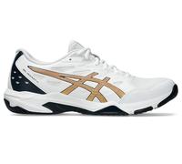 Asics Homme Gel-Rocket 11 Sneaker, White Pure Gold, 44 EU