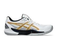 ASICS Homme POWERBREAK FF Sneaker, Blanc/Or Riche, 39 EU