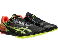 ASICS Homme Resurgence XC Sneaker, Noir/Jaune sécurité, 44.5 EU