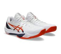 ASICS Homme Sky Elite FF 3 LO Sneaker, White/Nova Orange, 45 EU