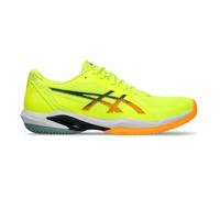 ASICS Homme Solution Swift FF 2 Padel Sneaker, Jaune SÉCURITÉ/Orange Stade, 42 EU