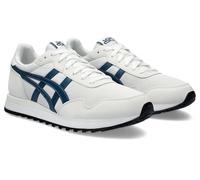ASICS Homme Tiger Runner II Sneaker, Blanc/Indigo Vintage, 37 EU