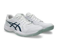 ASICS Homme Upcourt 6 Sneaker, White Tranquil Teal, 44 EU