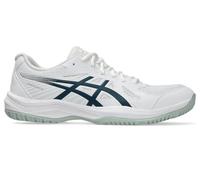 ASICS Homme Upcourt 6 Sneaker, White Tranquil Teal, 46.5 EU