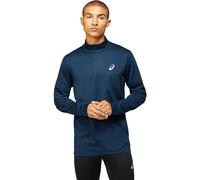 Asics - Core L/S 1/2 Zip Winter Top - T-shirt de running - L - french blue