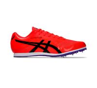 ASICS Hyper Long Distance 6 Spikes Unisex-rouge, noir, Taille 44