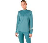 ASICS Icon 1/2 Zip Maillot de course - turquoise, Taille L