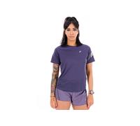 T-shirt ASICS Icon manches courtes bleu marine femme - XS