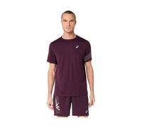 ASICS Icon Ss Top Dark Aubergine hommes size M