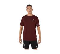 ASICS Icon Ss Top Dark Red Planet hommes size XS