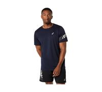ASICS Icon Ss Top Midnight / Cream hommes size L